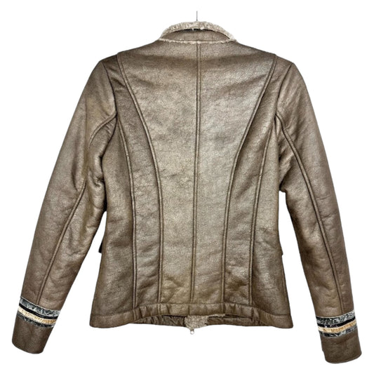 LIU-JO - SECOND-HAND - GIUBBOTTO IN MONTONE SINTETICO - DONNA