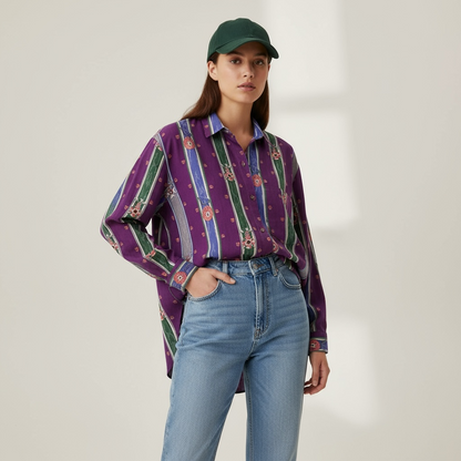 BENETTON - VINTAGE ‘90s - CAMICIA DONNA