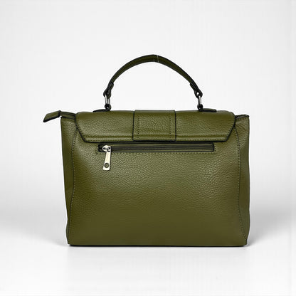 BORSA A MANO CON CHIUSURA A PATTA