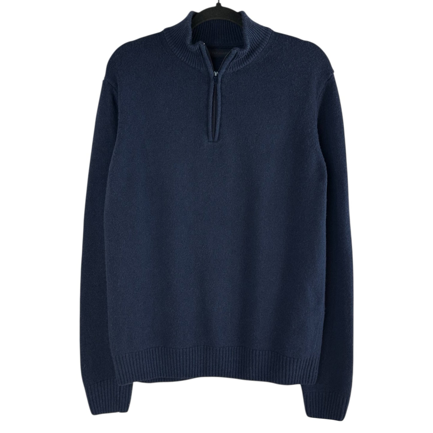 TRUSSARDI - SECOND-HAND - MAGLIONE MEZZA ZIP - UOMO