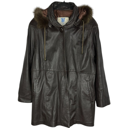 GIACCA IN PELLE - VINTAGE - DONNA