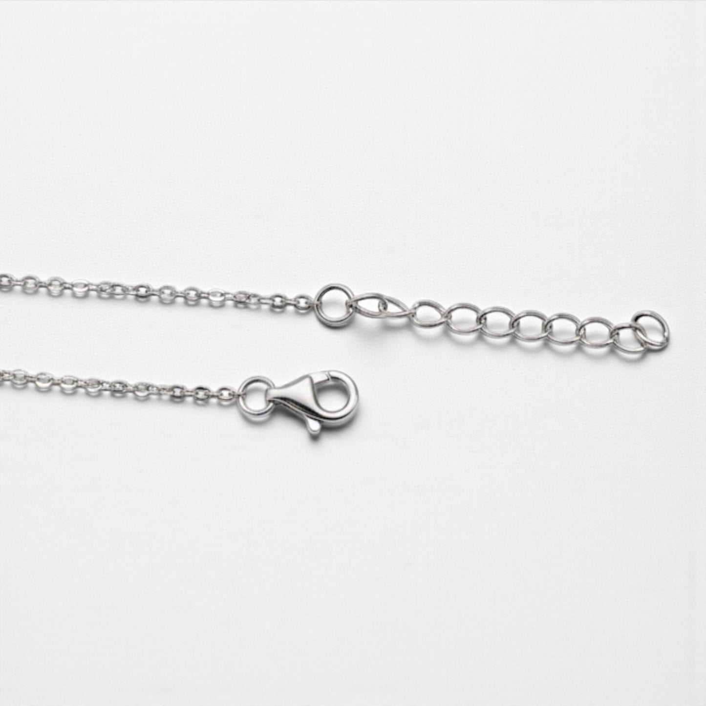 COLLANA IN ARGENTO CON CIONDOLO CUORE - DIVERSE COLORAZIONI