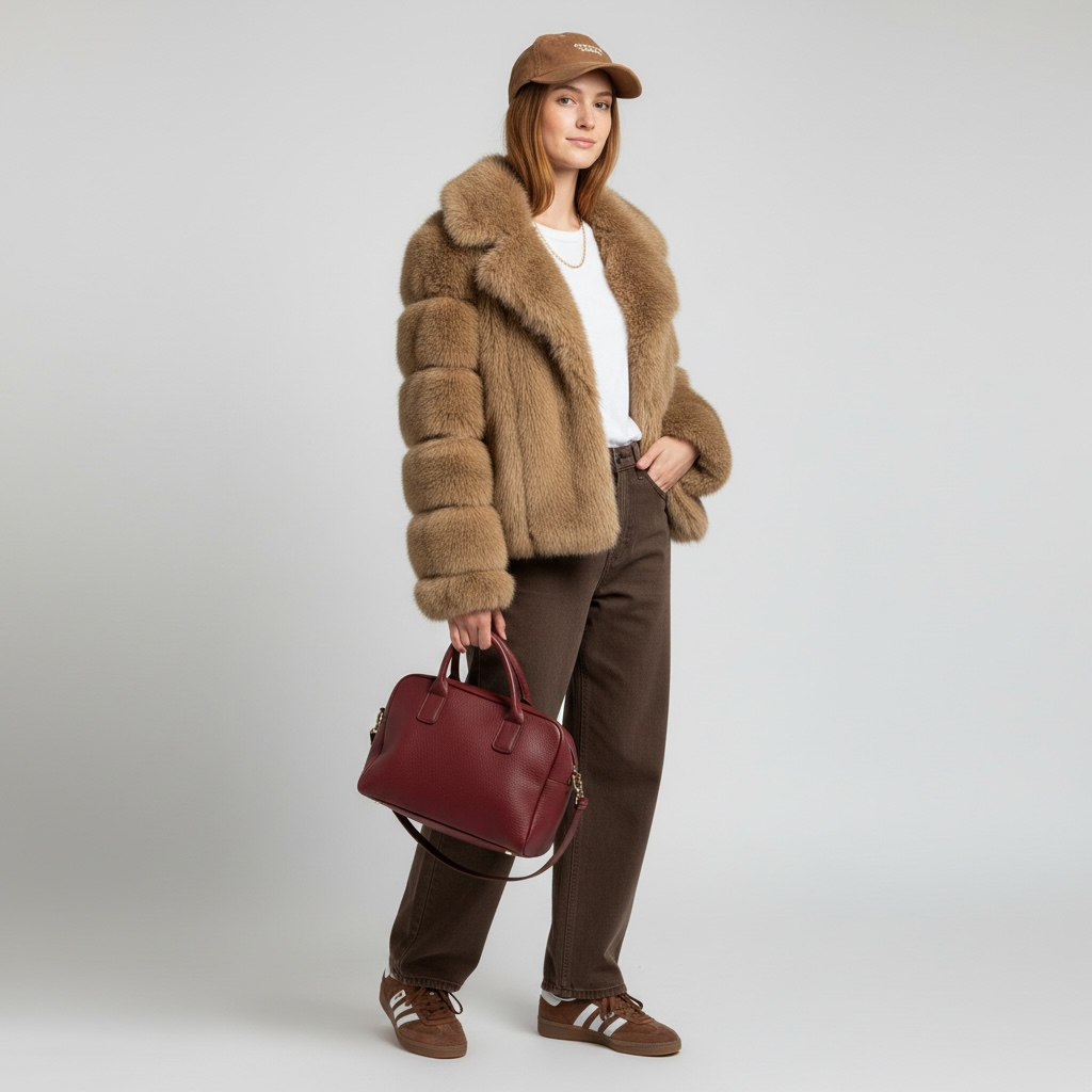 MONIQUE - SECOND-HAND - GIACCA DONNA ECO-PELLICCIA