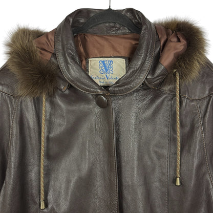 GIACCA IN PELLE - VINTAGE - DONNA