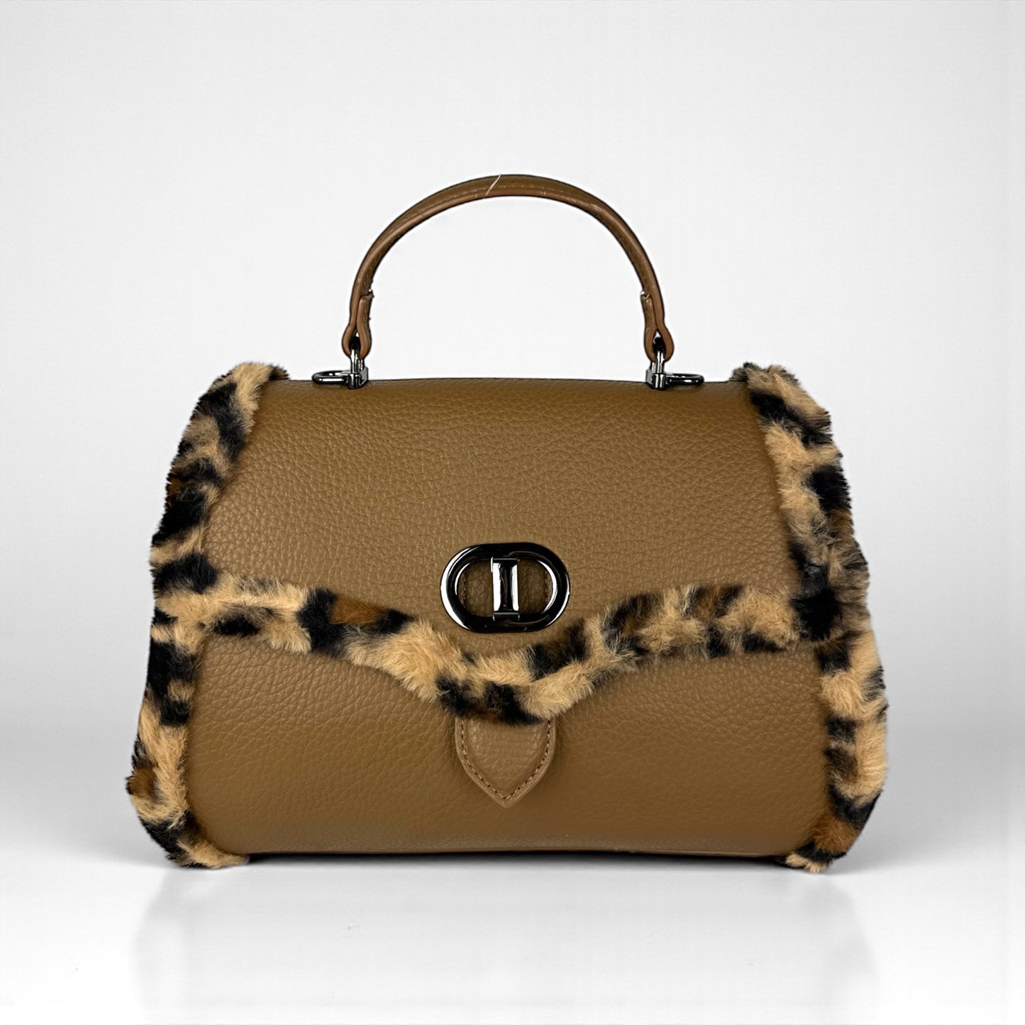 BORSA CON PROFILI ANIMALIER
