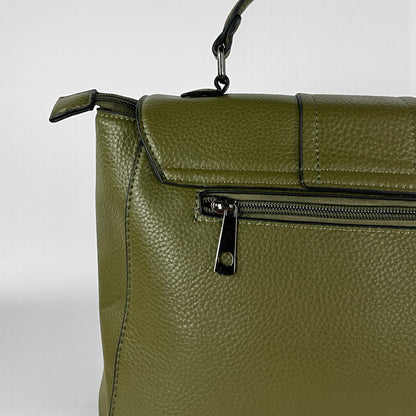 BORSA A MANO CON CHIUSURA A PATTA