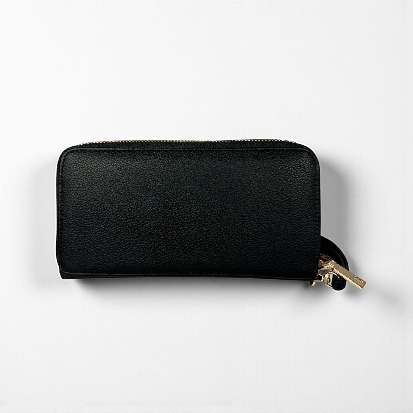 PORTAFOGLIO DONNA CON ZIP E FINITURA GEOMETRICA