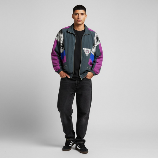 ETIREL - VINTAGE - GIACCA A VENTO UOMO