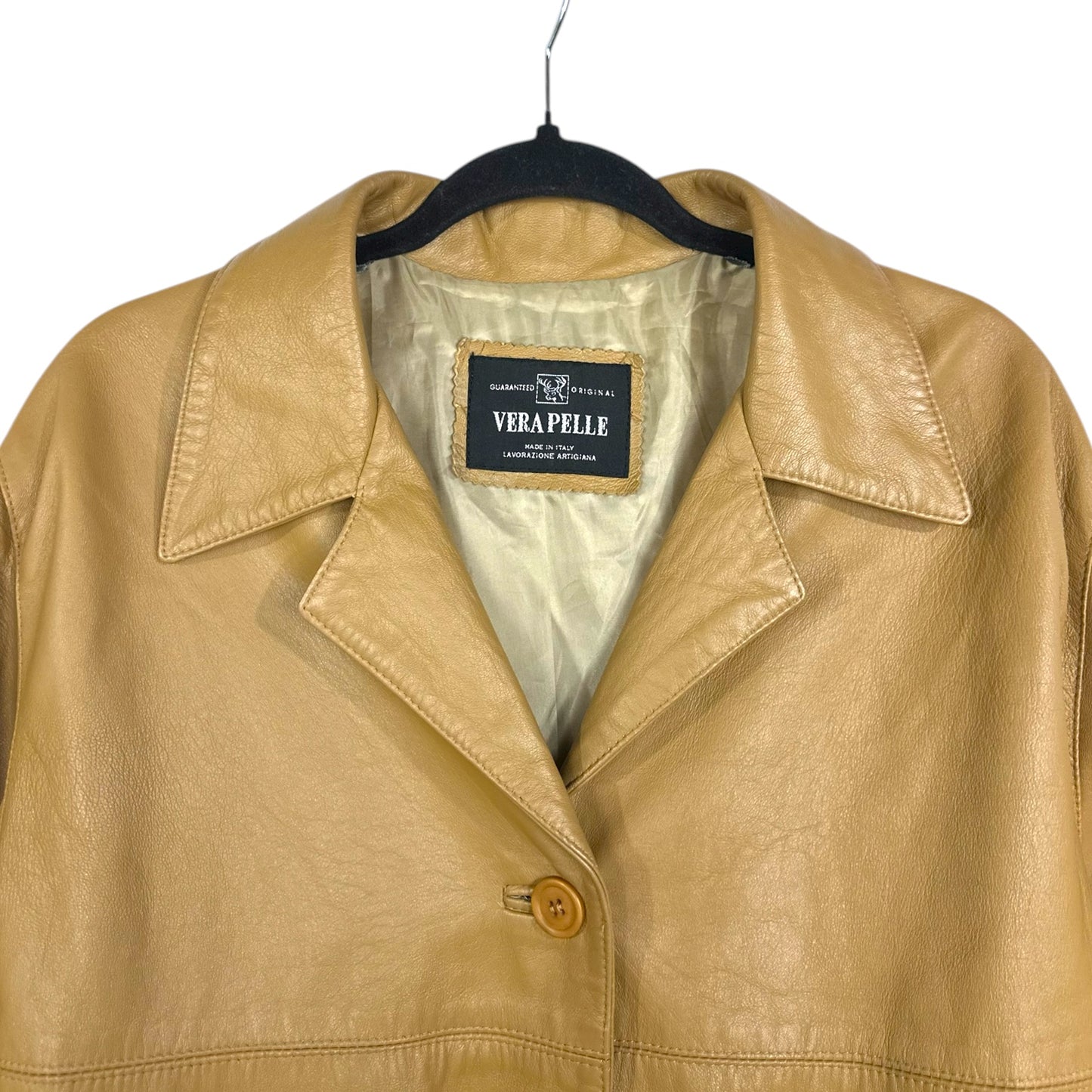 GIACCA IN PELLE - VINTAGE - DONNA