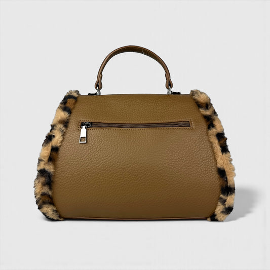 BORSA CON PROFILI ANIMALIER