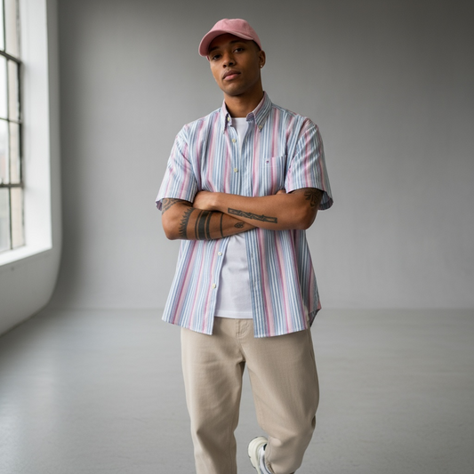 TOMMY HILFIGER - SECOND-HAND - CAMICIA UOMO