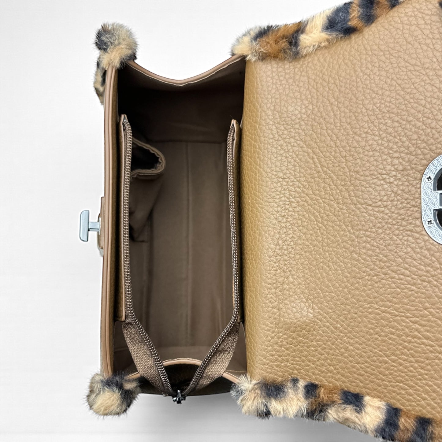 BORSA CON PROFILI ANIMALIER