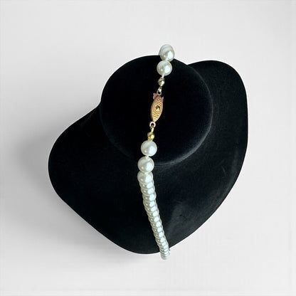 COLLANA VINTAGE PERLE BIANCHE - SOGNO DI PERLA