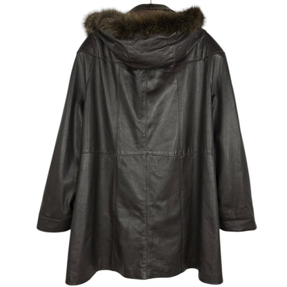 GIACCA IN PELLE - VINTAGE - DONNA