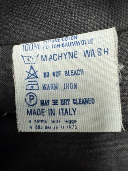 Giacca Vintage "POP 84" Utility Jacket – Total Black taglia S