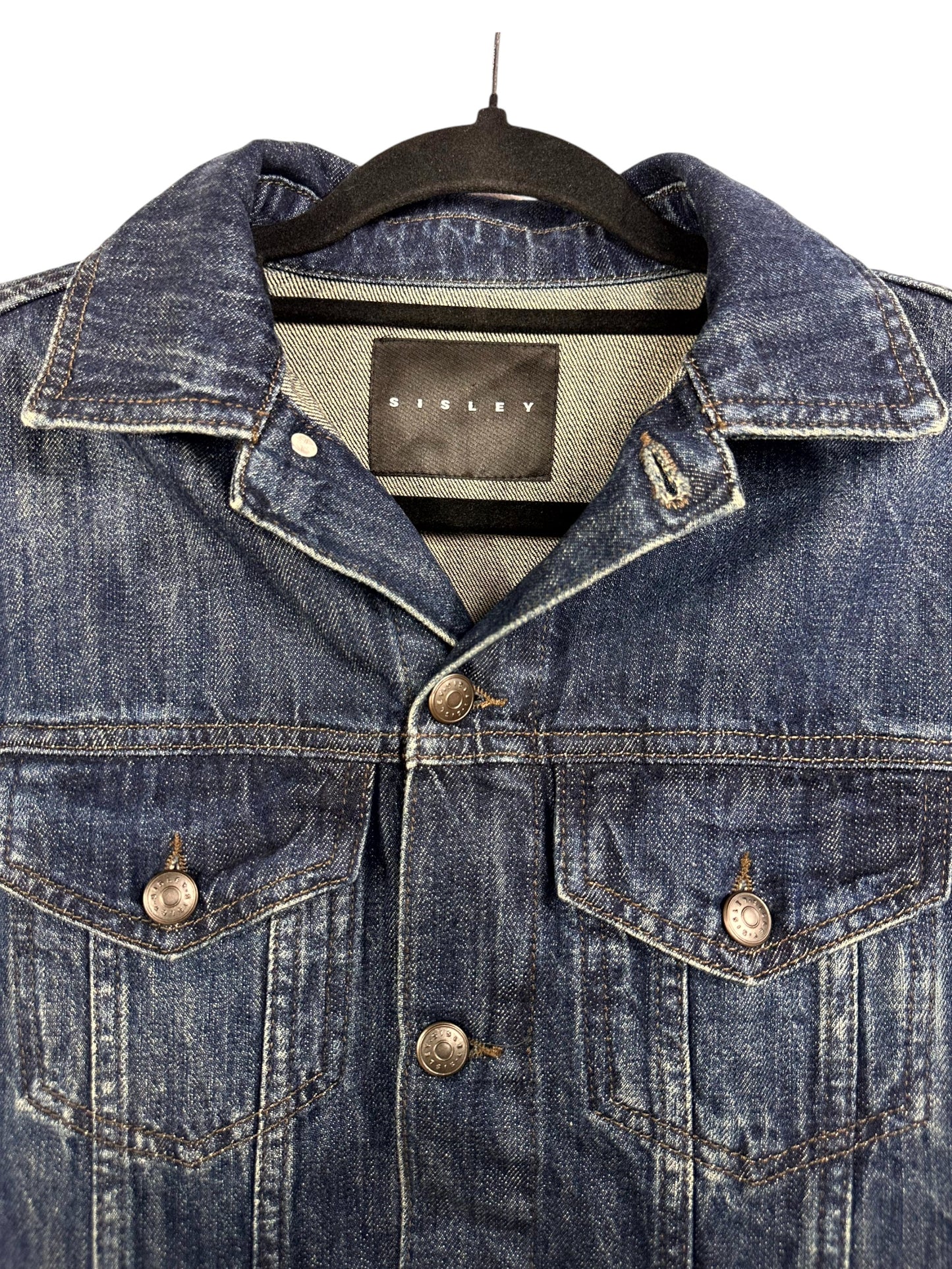 SISLEY - SECOND-HAND - GIACCA IN DENIM - UOMO