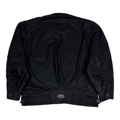 Giacca Vintage "POP 84" Utility Jacket – Total Black taglia S