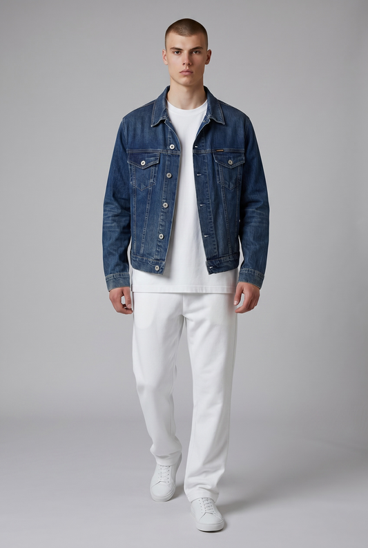 Giubbotto di Jeans Vintage Energie By Sixty-Y2K Denim Jacket