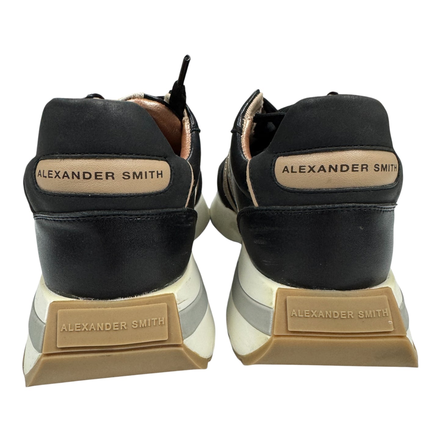 Alexander Smith x ACBC - Sneakers " Hyde" (Blak & Gold Glitter) Taglia 38