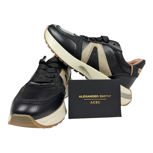 Alexander Smith x ACBC - Sneakers " Hyde" (Blak & Gold Glitter) Taglia 38